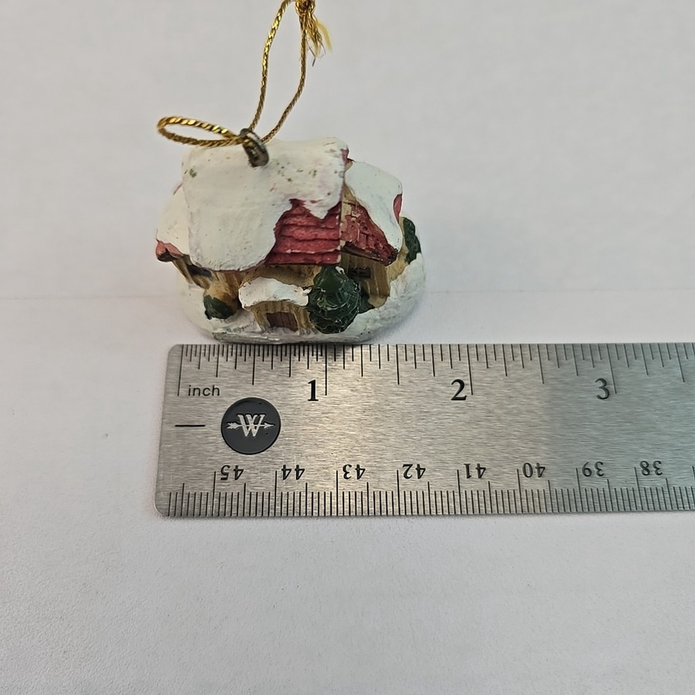 Vintage Kurt Alder Mini Santa's World Snow Cottage House Christmas Tree Ornament - Picture 10 of 12
